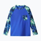 Detské plavecké tričko longsleeve Reima Kroolaus sparkly blue