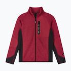 Detská fleecová mikina Reima Liukuen cranberry