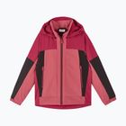 Detská hybridná bunda Reima Vaeltava cranberry