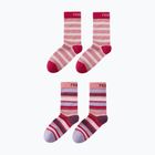 Detské ponožky Reima Parit 2 pack rose blush