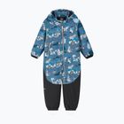 Detská softshellová kombinéza  Reima Moomin Mjosa blue ocean