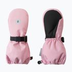 Detské lyžiarske rukavice Reima Ote grey pink