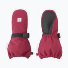 Detské lyžiarske rukavice Reima Ote maroon