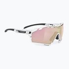 Slnečné okuliare Rudy Project Cutline white gloss/multilaser rosegold