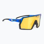 Slnečné okuliare Rudy Project Kelion crystal blue gloss/multilaser yellow