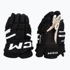 Hokejové rukavice pre deti CCM Tacks XR80 JR Gloves black/white