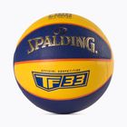 Spalding TF-33 Gold yellow and blue basketball 76862Z veľkosť 6