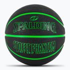 Basketbalová lopta Spalding Phantom basketball black/green veľkosť 6