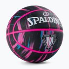 Spalding Marble basketbal čierno-ružový 84409Z veľkosť 6