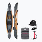 Aqua Marina Tomahawk šedý Air-K 375 vysokotlakový nafukovací kajak pre 1 osobu 12'4″