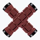 Gripy na riadidlá Lizard Skins Dual-Clamp Northshore deep red
