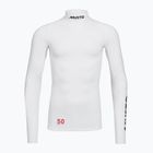 Pánske plavecké tričko longsleeve Musto Championship Rash Guard white