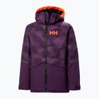 Helly Hansen Stellar detská lyžiarska bunda fialová 41762_670
