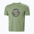 Helly Hansen pánske trekingové tričko F2F Organic Cotton 2.0 green 63340_406