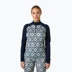 Dámska termo mikina Helly Hansen Lifa Merino Midweight Gra 1/2 Zip navy star pixel