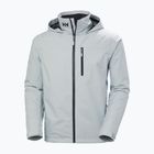 Pánska jachtárska bunda Helly Hansen Crew Hooded Midlayer 2 grey fog