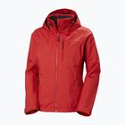 Dámska jachtárska bunda Helly Hansen Crew Hooded Midlayer 2.0 red