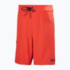 Pánske plavkové šortky Helly Hansen HP Board 9" 3.0 alert red