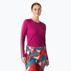 Dámska termoaktívna mikina Helly Hansen Lifa Active Stripe Crew magenta 2.0