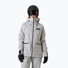 Dámska lyžiarska bunda Helly Hansen Powderqueen 3.0 grey/melange
