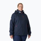 Dámska jachtárkska bunda Helly Hansen Crew Hooded Midlayer Plus 2.0 navy