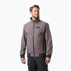 Pánska jachtárska bunda Helly Hansen HP Racing Lifaloft Bomber sparrow grey