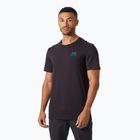 Pánske tričko Helly Hansen Nord Graphic black grape