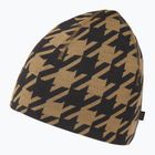 Zimná čiapka Helly Hansen Lifa Merino sepia houndstooth aop