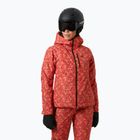 Dámska lyžiarska bunda Helly Hansen Valdisere 3.0 red floral aop