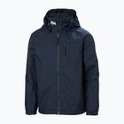 Detská jachtárska bunda Helly Hansen Crew Hooded Jr 41813 navy