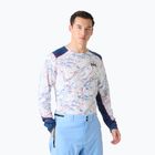 Pánska termo mikina Helly Hansen Lifa Active white slope map aop