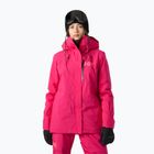 Dámska lyžiarska bunda Helly Hansen Powshot cranberry