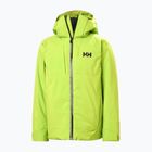 Detská lyžiarska bunda Helly Hansen Alpha luminous green