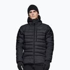 Pánska páperová bunda NORRONA Falketind Down 750 Zip Hood caviar black