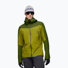 Pánska nepremokavá bunda NORRONA Falketind Gore-Tex golden lime/pesto