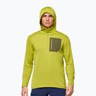 Pánska trekingová mikina NORRONA Falketind Warm1 Hood golden lime/olive night