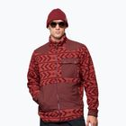 Pánska fleecová mikina Norrona Tamok Warm3 cowhide/port