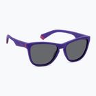 Detské slnečné okuliare Polaroid PLD 8056/S matte violet/grey polarized