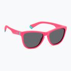 Detské slnečné okuliare Polaroid PLD 8056/S matte pink/grey polarized