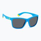 Detské slnečné okuliare Polaroid PLD 8057/S matte blue/grey polarized