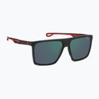 Pánske slnečné okuliare Carrera 4019/S matte black red/green grey hight contrast anti reflex