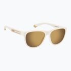 Slnečné okuliare Polaroid PLD 2156/S matte white/grey gold multilayer polarized