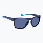 Pánske slnečné okuliare Polaroid PLD 7052/S matte blue/blue polarized high contrast