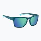 Pánske slnečné okuliare Polaroid PLD 7052/S matte teal/green mirror polarized high contrast