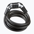 Káblový zámok na bicykel Kryptonite KryptoFlex 1018 black Combo Cable