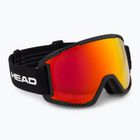 Lyžiarske okuliare HEAD Contex red/black/fmr yellow red