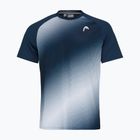 Pánske tenisové tričko HEAD Perf navy blue and white 811272
