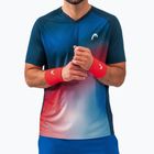 Pánske tenisové tričko HEAD Topspin color 811422