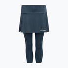 Dámska tenisová sukňa HEAD Club 3/4 Tights Skort navy