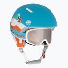 Detská lyžiarska prilba HEAD Mojo Set Paw + okuliare modrá